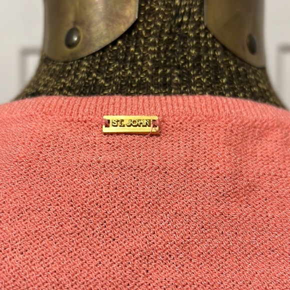 ST.JOHN WOOL KNIT YELLOW LABEL TOP SMALL - Picture 11 of 16